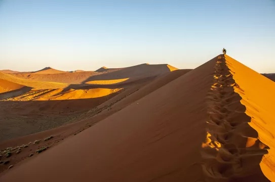 Cesta Namibií pronajatým autem